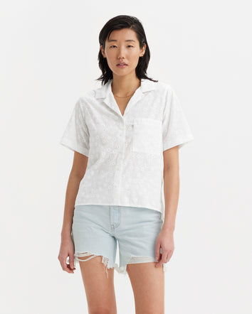 Levis® Womens Joyce Short-Sleeve Resort Shirt 3