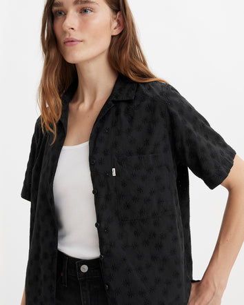 Levis® Womens Joyce Short-Sleeve Resort Shirt 4