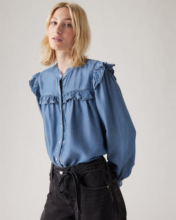 Levi's® Women's Gianna Long-Sleeve Blouse 1