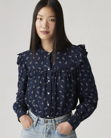 Levi's® Women's Gianna Long-Sleeve Blouse 1