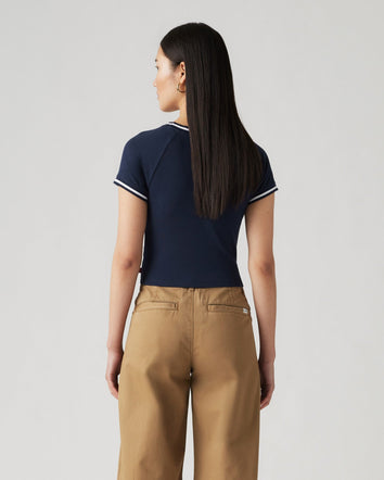Levi's® Women's Oracle Shrunken Ringer Tee 2