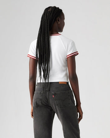 Levi's® Women's Oracle Shrunken Ringer Tee 2