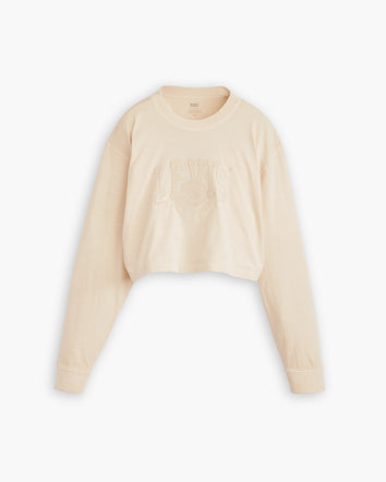 Levi's® Women's Cropped Long-Sleeve Football Tee 5