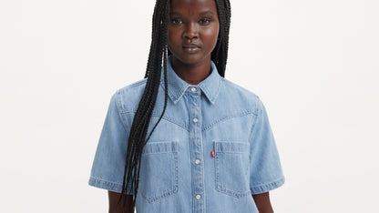Levi's® Women's Louisa Short-Sleeve Denim Dress