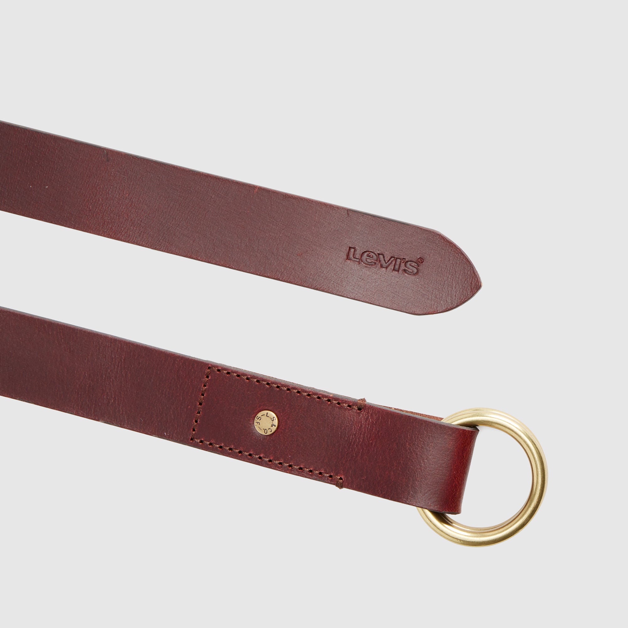 【希少】LEVI’S / double ring leather belt Levi's® Men's Camden Ring Belt - Brown | Levi's MY