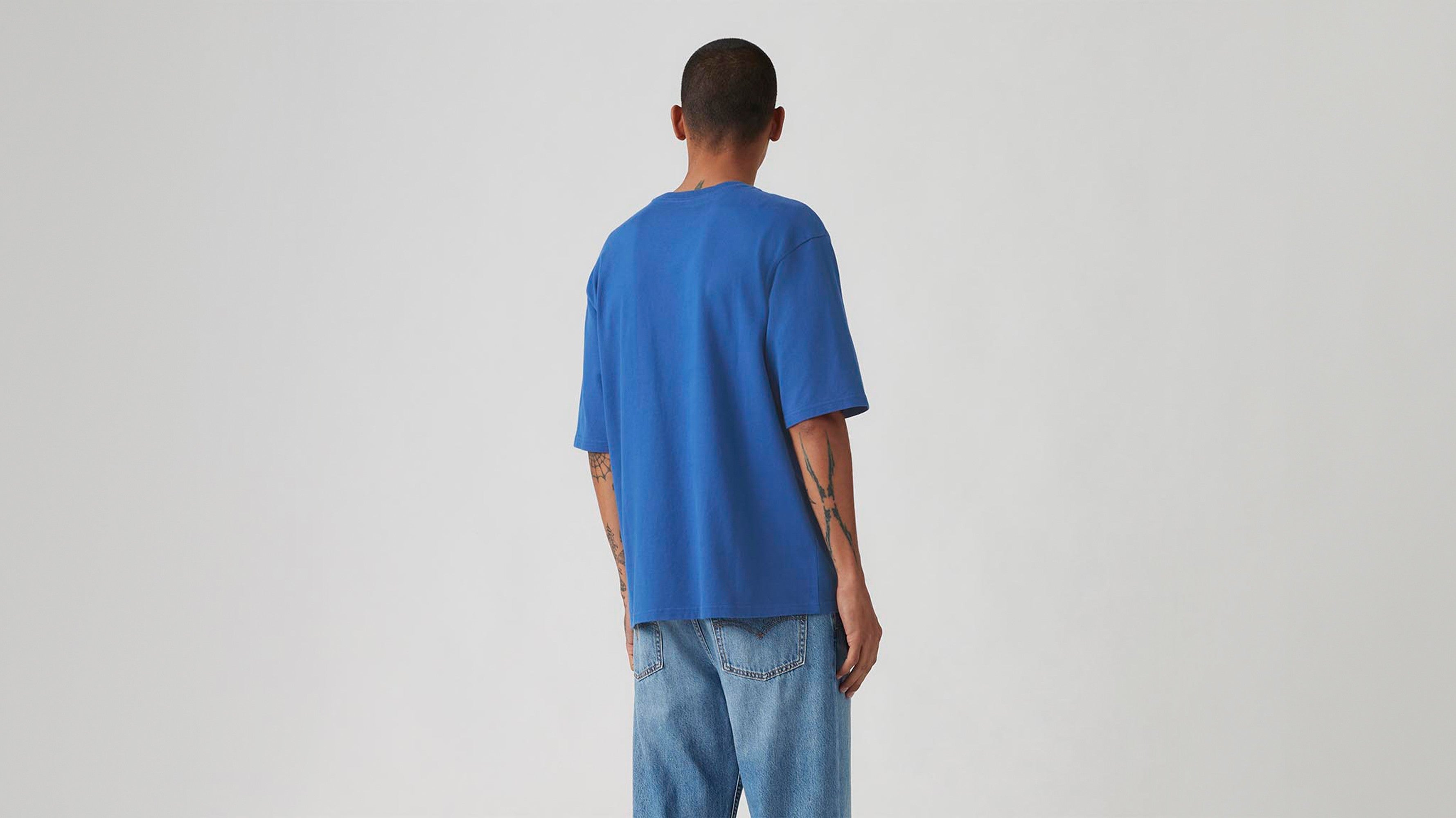 Levi's® Men's Half-Sleeve Graphic Pocket T-Shirt - Levis Script True ...