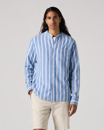 Levi's® Men's Banded Collar 1 Pocket Shirt 1