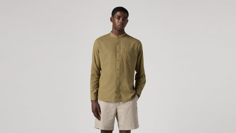 Levi's® Men's Banded Collar 1 Pocket Shirt