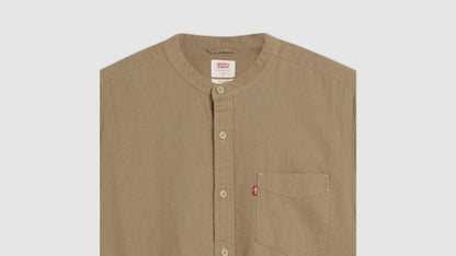 Levi's® Men's Short-Sleeve Banded Collar Shirt