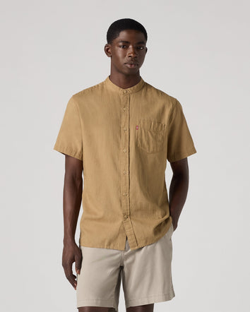 Levi's® Men's Short-Sleeve Banded Collar Shirt 1