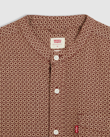 Levi's® Men's Short-Sleeve Banded Collar Shirt 5