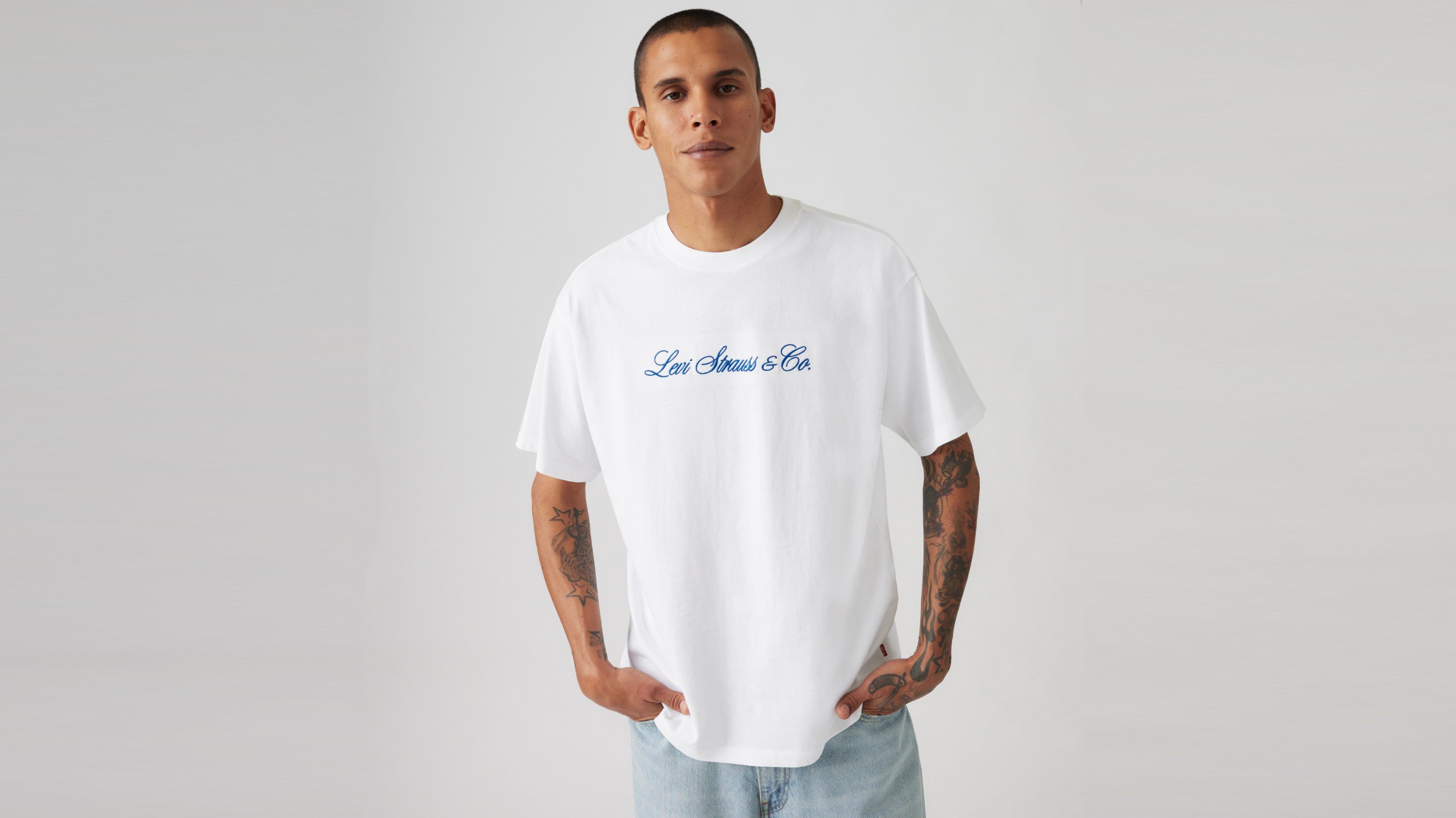 Levi's® Men's Graphic Vintage Fit T-Shirt - Levis Script *white Plus ...