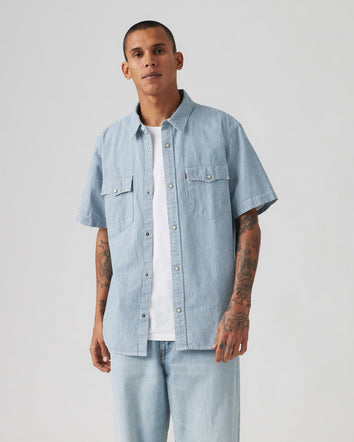 Levi's® Men's Short-Sleeve Relaxed Western Shirt 3