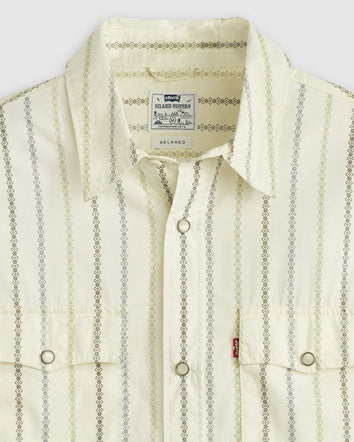 Levi's® Men's Short-Sleeve Relaxed Fit Western Shirt 6