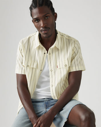 Levi's® Men's Short-Sleeve Relaxed Fit Western Shirt 1