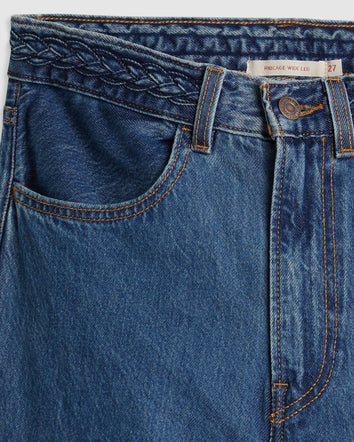 Levi's® Women's Ribcage Wide-Leg Braided Jeans 8