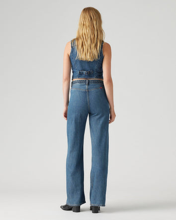 Levi's® Women's Ribcage Wide-Leg Braided Jeans 2