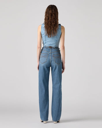 Levi's® Women's Ribcage Full-Length Western Jeans 2