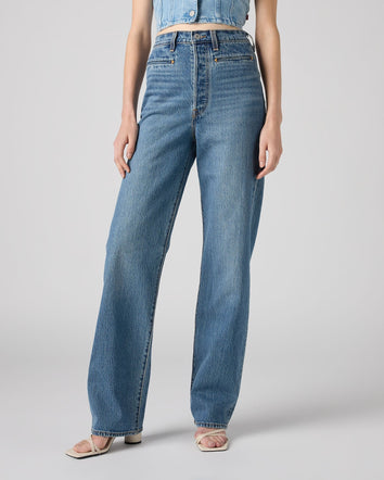 Levi's® Women's Ribcage Full-Length Western Jeans 5