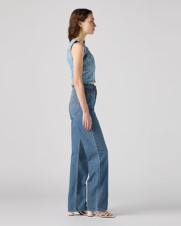 Levi's® Women's Ribcage Full-Length Western Jeans 3