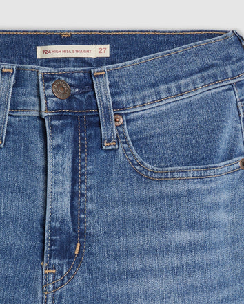 Levi's® Women's 724 High-Rise Straight Jeans 7