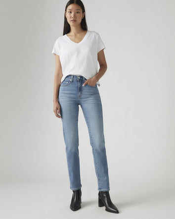 Levi's® Women's 724 High-Rise Straight Jeans 1