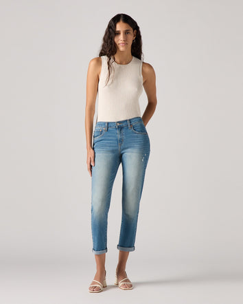 Levi's® Women's Mid-Rise Boyfriend Jeans 1