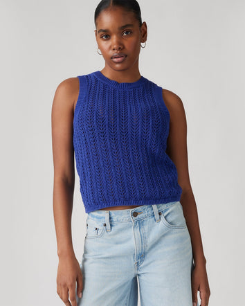 Levi's® Women's Sunrise Crochet Tank 1
