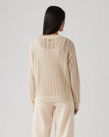 Levi's® Women's Sunrise Crochet Sweater 2