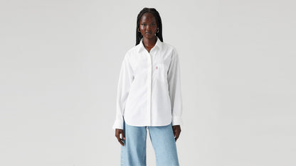 Levi's® HARLIE BOYFRIEND SHIRT - Blus - where is she/blå denim Levi's® HARLIE BOYFRIEND SHIRT - Blus - where is she/blå denim