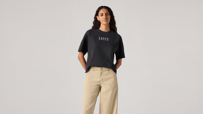 Levi's® Women's Diana Graphic Short-Sleeve Sweatshirt
