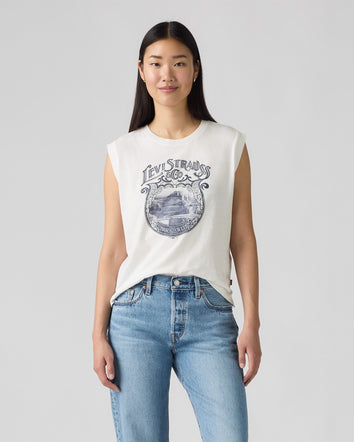 Levi's® Women's Graphic Boxy Tank Top 3