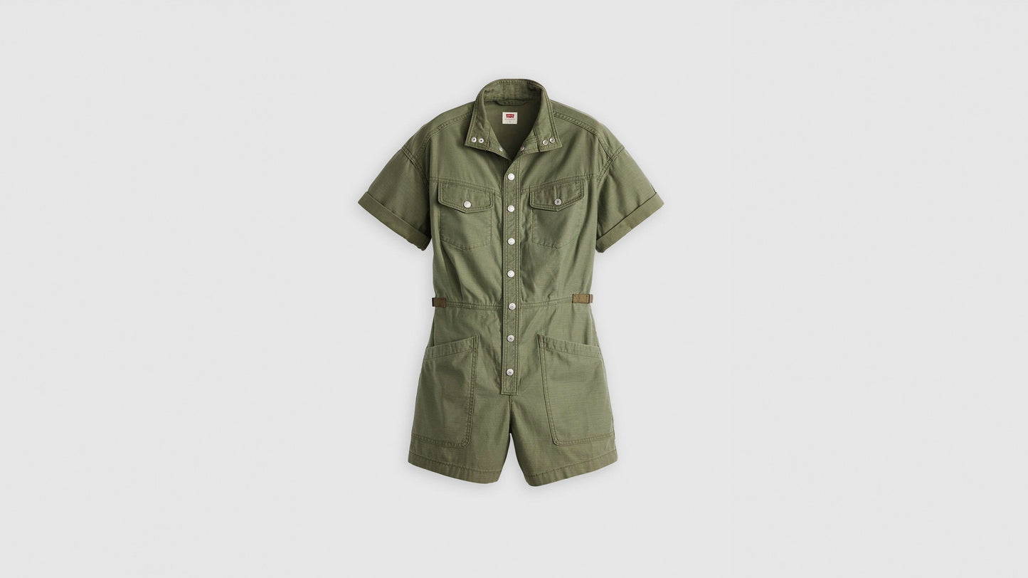 Levi's® Women's Short-Sleeve Surplus Romper