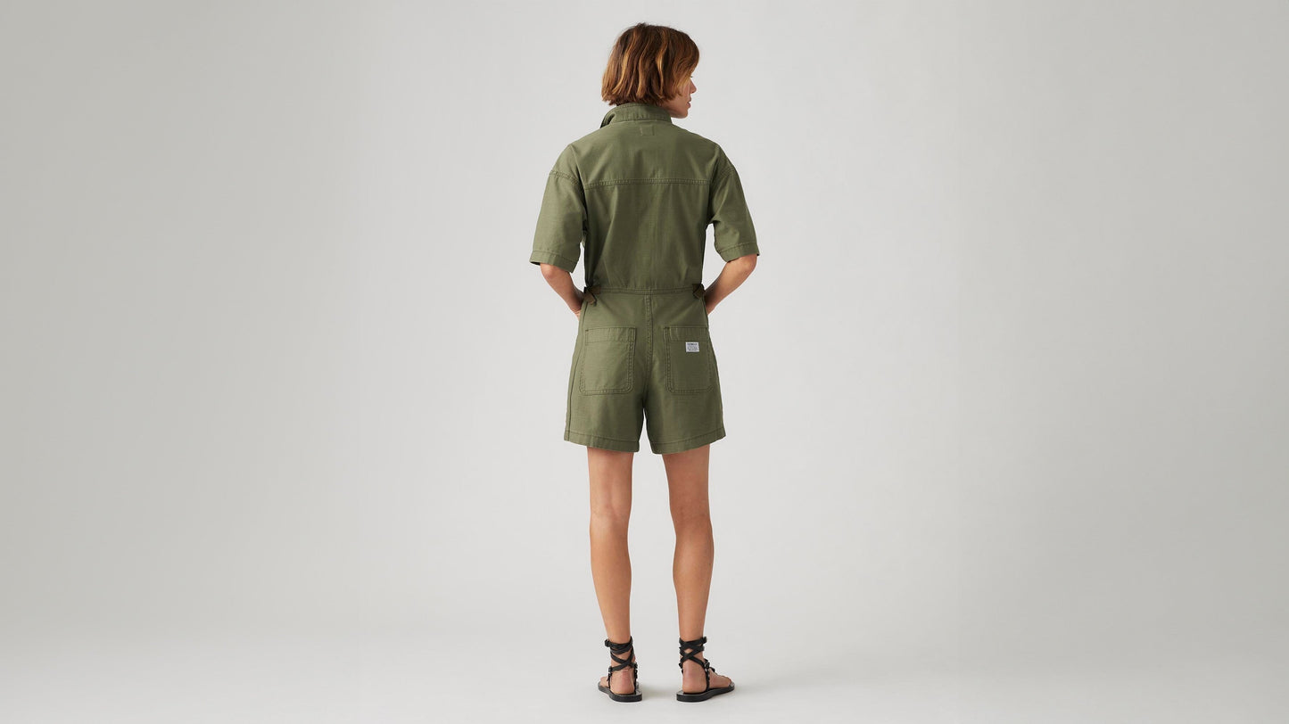Levi's® Women's Short-Sleeve Surplus Romper