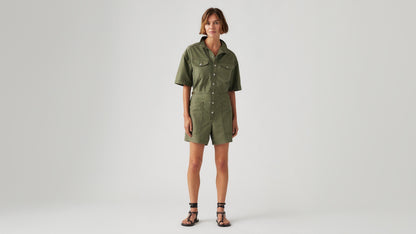 Levi's® Women's Short-Sleeve Surplus Romper