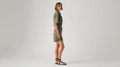 Levi's® Women's Short-Sleeve Surplus Romper