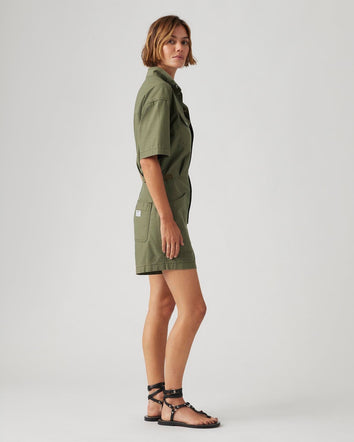 Levi's® Women's Short-Sleeve Surplus Romper 3