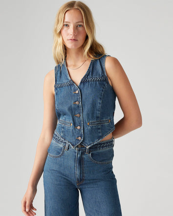 Levi's® Women's Braided Vest 1