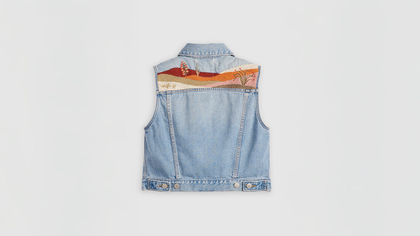 Levi's® Women's Embroidered XS Vest