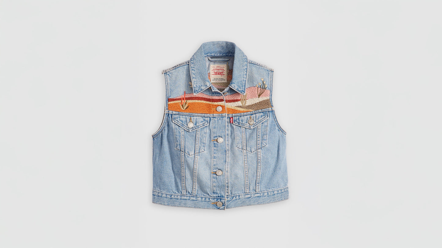 Levi's® Women's Embroidered XS Vest