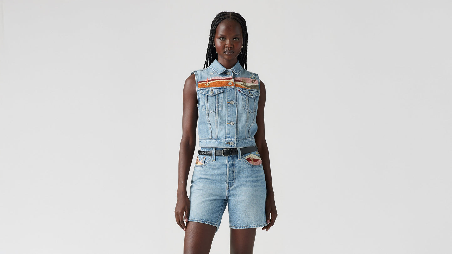 Levi's® Women's Embroidered XS Vest
