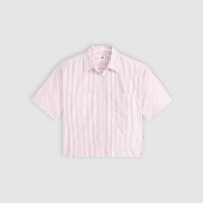 Levi's® Women's Harlie Short-Sleeve Cropped Shirt