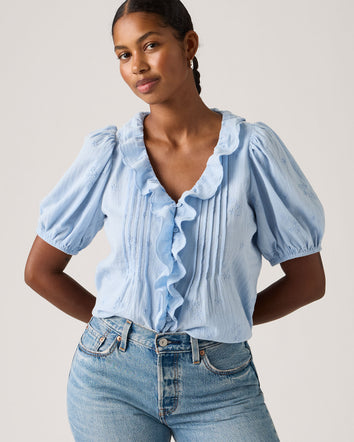 Levi's® Women's Giselle Ruffle Blouse 3