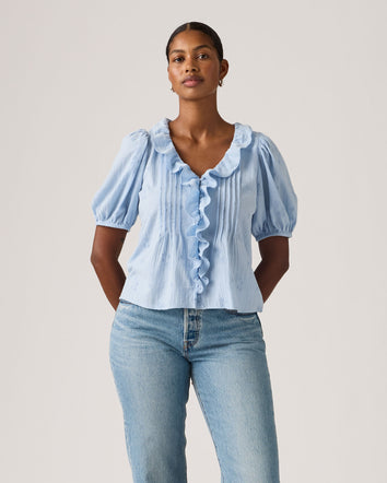 Levi's® Women's Giselle Ruffle Blouse 1