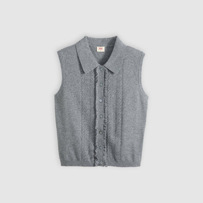 Levi's® Women's Supersoft Mini Ruffle Vest Top