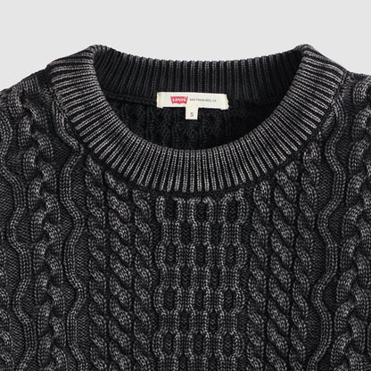 Levi's® Women's Leilah Cable Crewneck Sweater