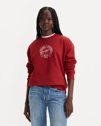 Levi’s® Women’s Graphic Heritage Crewneck Sweatshirt 3