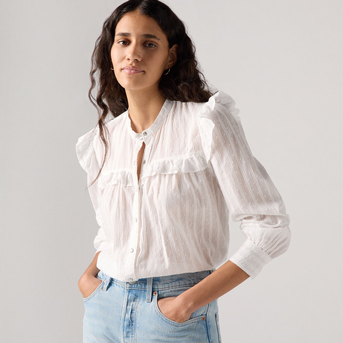 Levi's® Women's Gianna Long-Sleeve Blouse