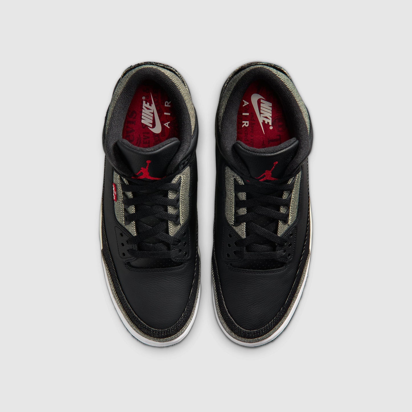 Air Jordan 3 x Levi’s® Black Denim Sneakers