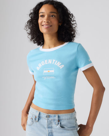 Levi's® Argentina Women's Ringer Tee 1